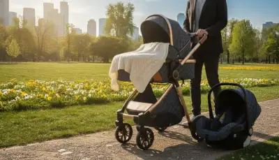 Kombikinderwagen Set mit Babyschale: Flexibilität für unterwegs