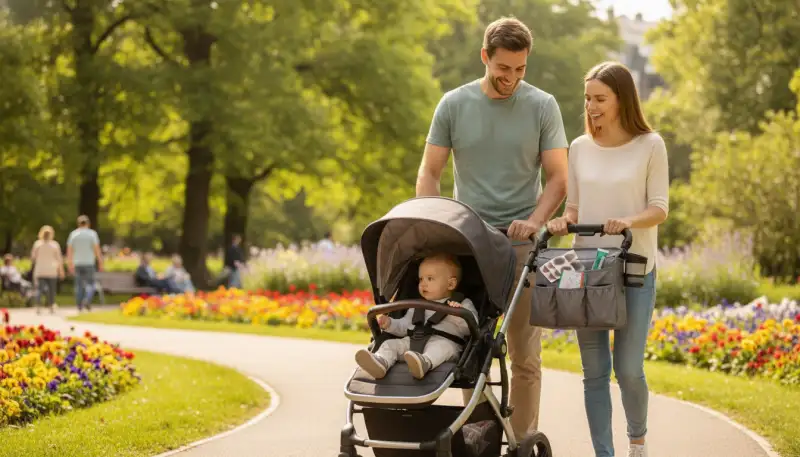 3-in-1 Kinderwagen: Die flexible Wahl