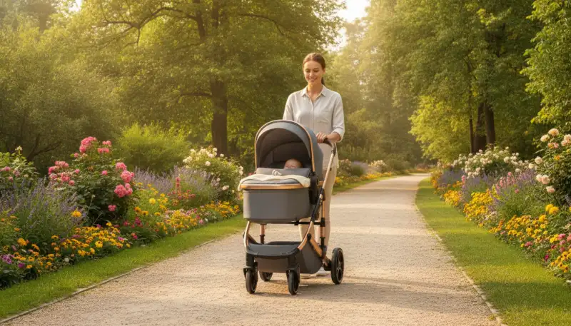 Flexibel von Geburt an: 2-in-1 Kombikinderwagen