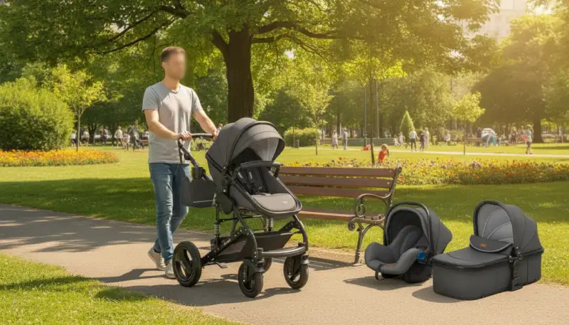 Kombikinderwagen mit Sportsitz: Flexibel unterwegs