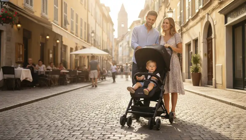 Kompakte Buggys für Reisen und Alltag