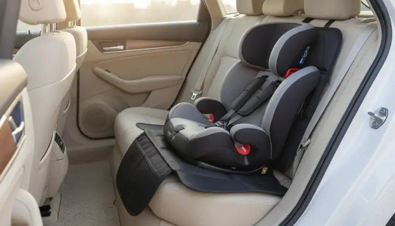 Maximaler Schutz: Premium Kindersitzunterlage