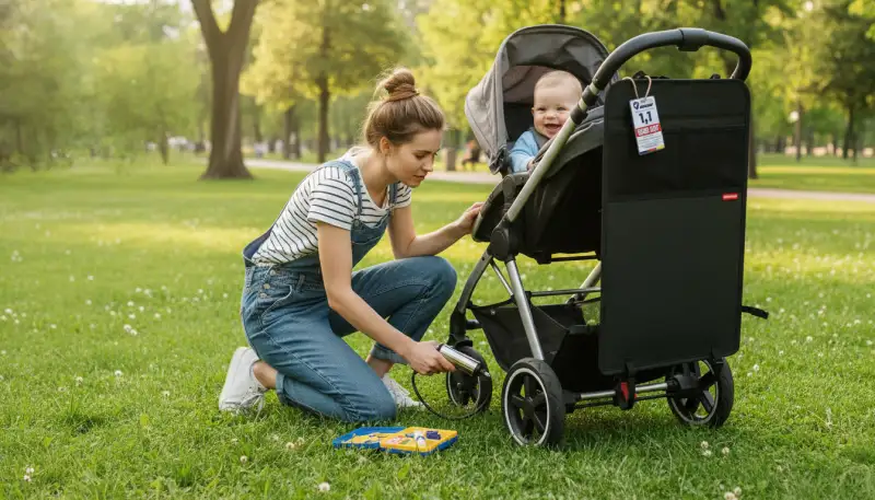 Sorgenfrei unterwegs: Pannenschutz für Kinderwagen-Luftreifen